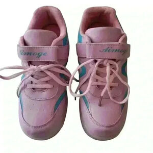 Qneic Roller Kids Sneakers Shoe Skates Size 6